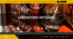 Desktop Screenshot of labottegadelcuoio.com